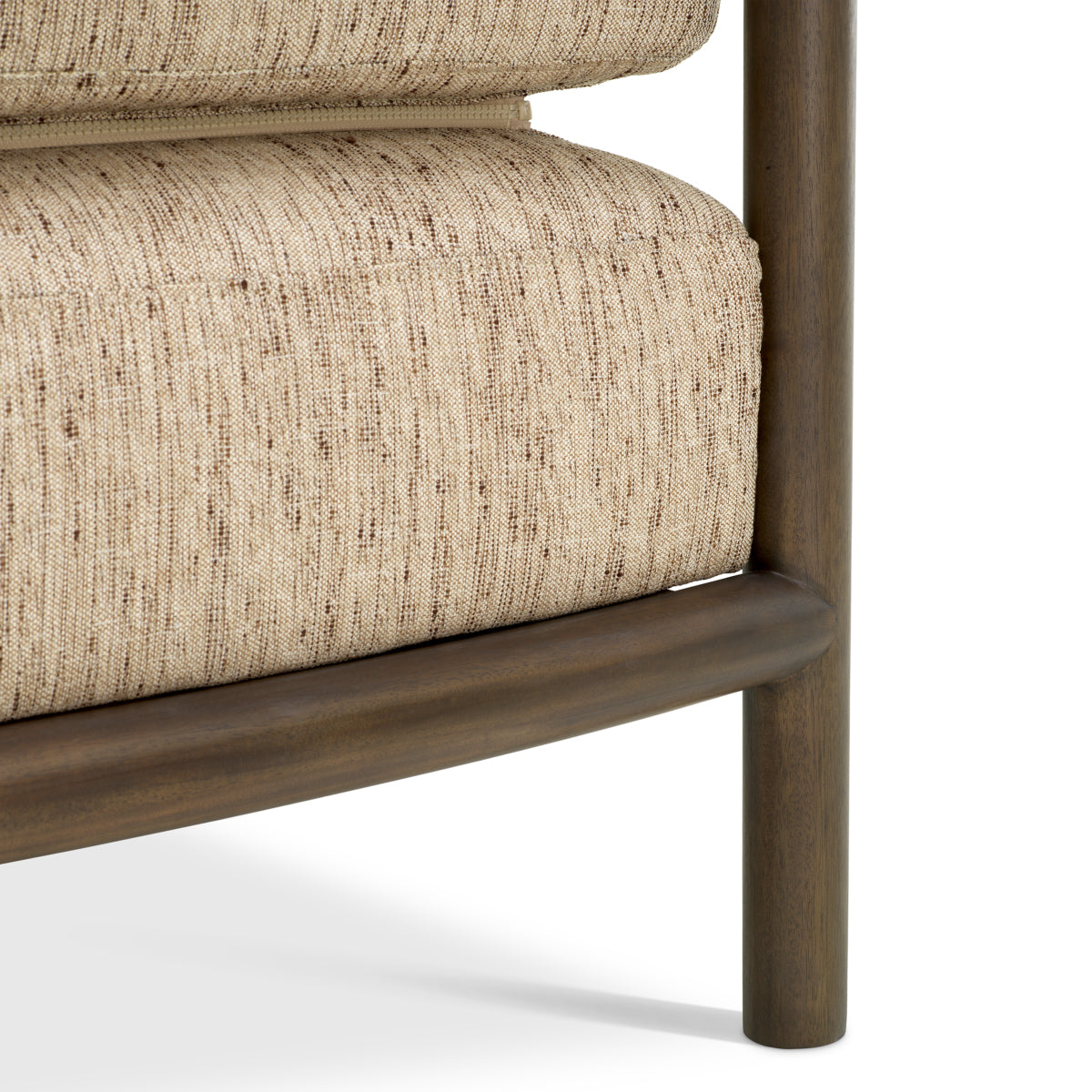 Mocha Mahogany Armhair Ombria | Cabothousefurniture.com