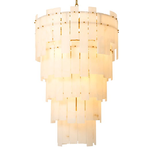Alabaster Chandelier XL Greyson | Cabothousefurniture.com