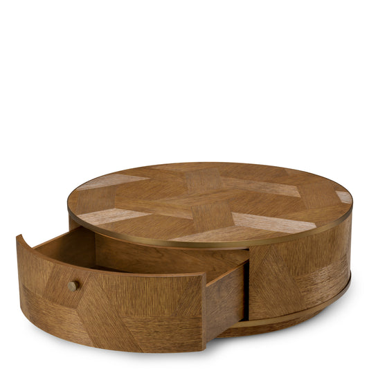 Caramel Oak Coffee Table Velutto | Cabothousefurniture.com