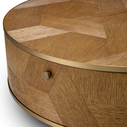Caramel Oak Coffee Table Velutto | Cabothousefurniture.com