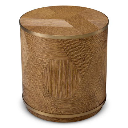 Caramel Oak Side Table Velutto | Cabothousefurniture.com