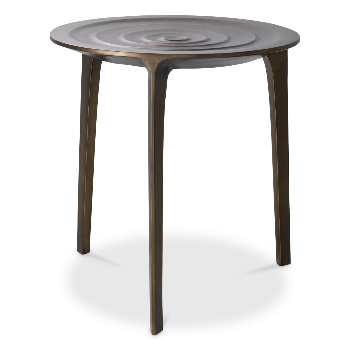 Bronze Cast Side Table Granito | Cabothousefurniture.com