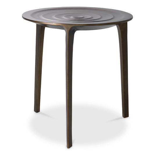 Bronze Cast Side Table Granito | Cabothousefurniture.com