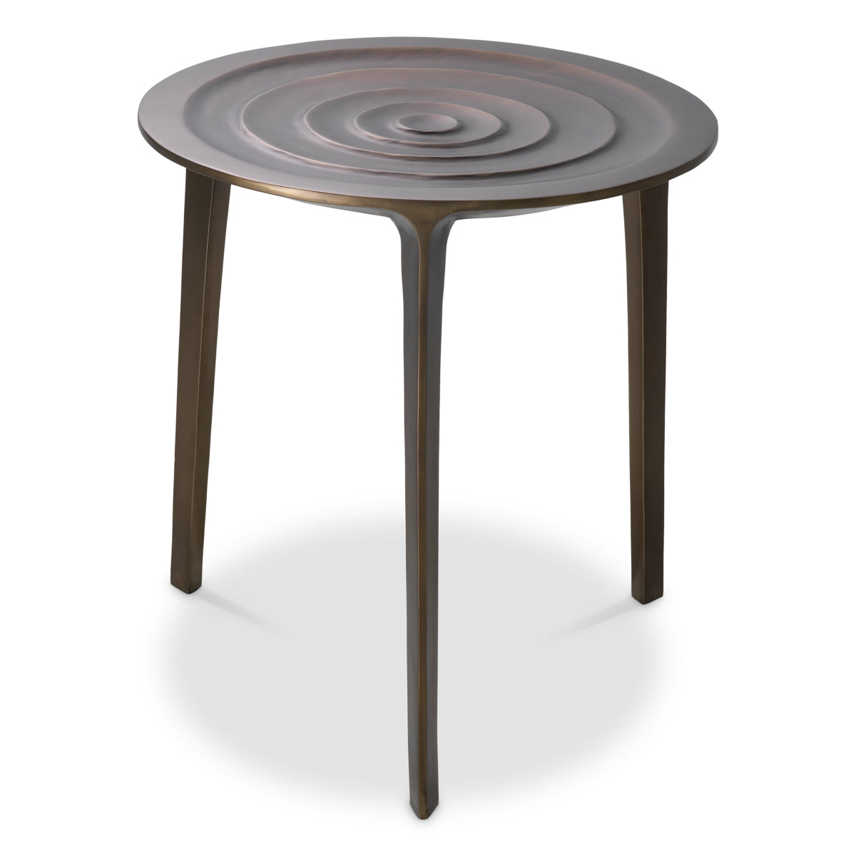 Bronze Cast Side Table Granito | Cabothousefurniture.com