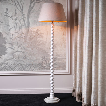 Spiral Base Floor Lamp Massimo | Cabothousefurniture.com