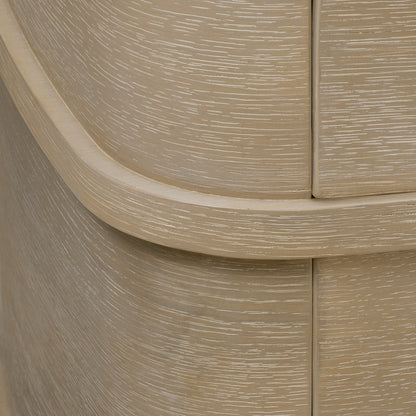 2-Drawer Oak Nightstand S Cabana | Cabothousefurniture.com