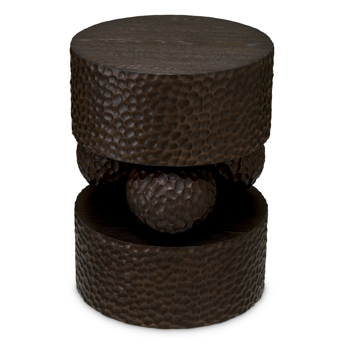 Oak Veneer Side Table Thoren | Cabothousefurniture.com