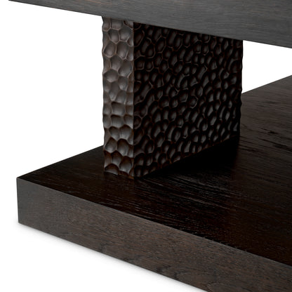 Oak Veneer Coffee Table Bravon | Cabothousefurniture.com