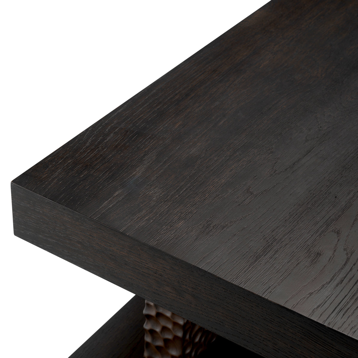 Oak Veneer Coffee Table Bravon | Cabothousefurniture.com