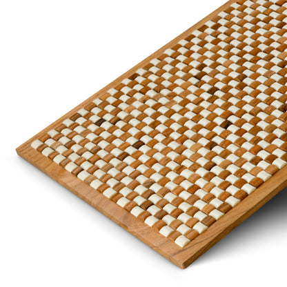 White Brown Wooden Box Cavendish | Cabothousefurniture.com