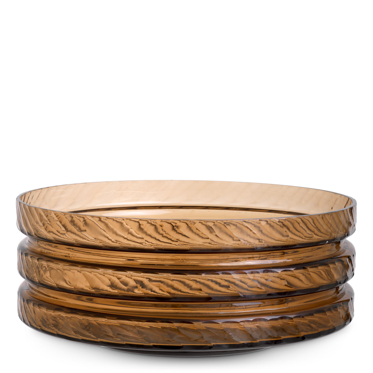 Copper Handmade Glass Bowl Loxley | Cabothousefurniture.com