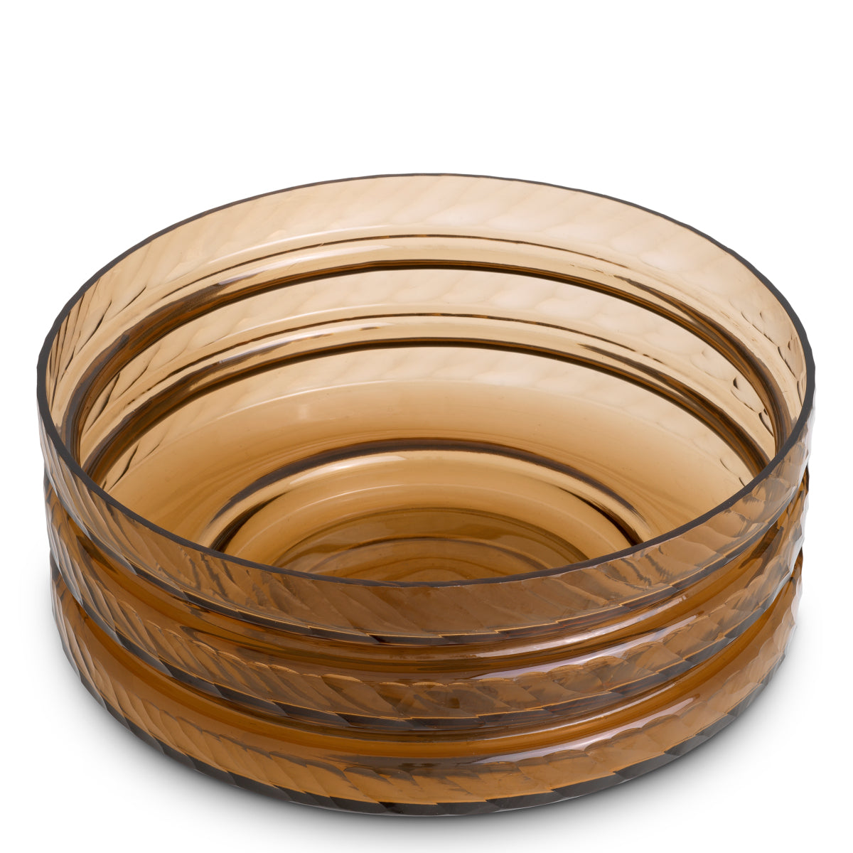 Copper Handmade Glass Bowl Loxley | Cabothousefurniture.com