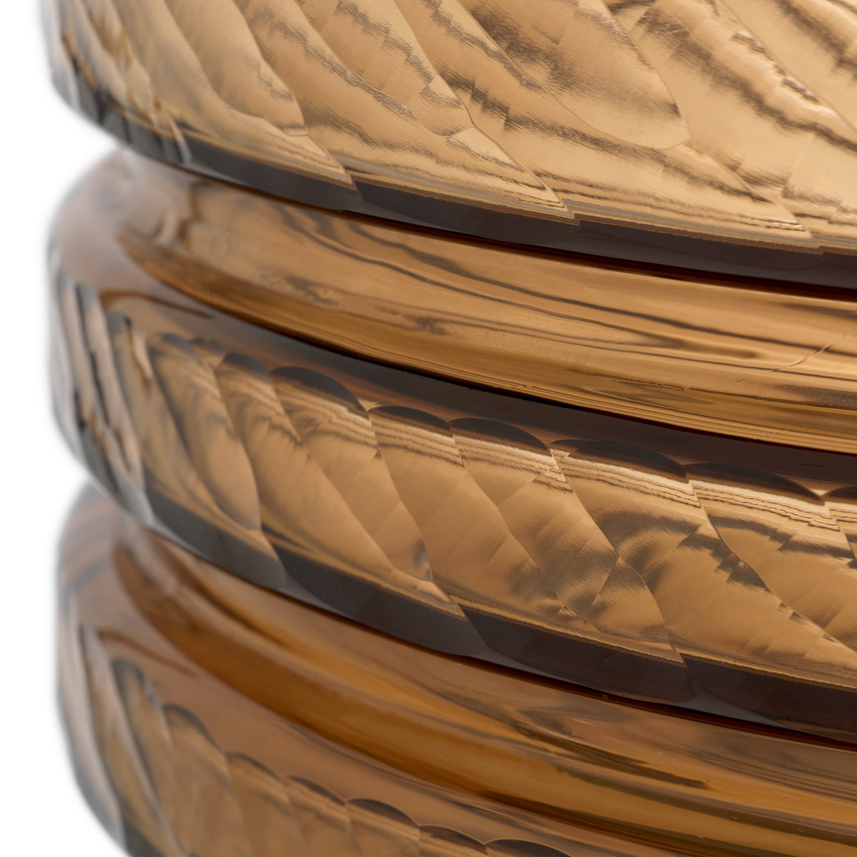 Copper Handmade Glass Bowl Loxley | Cabothousefurniture.com