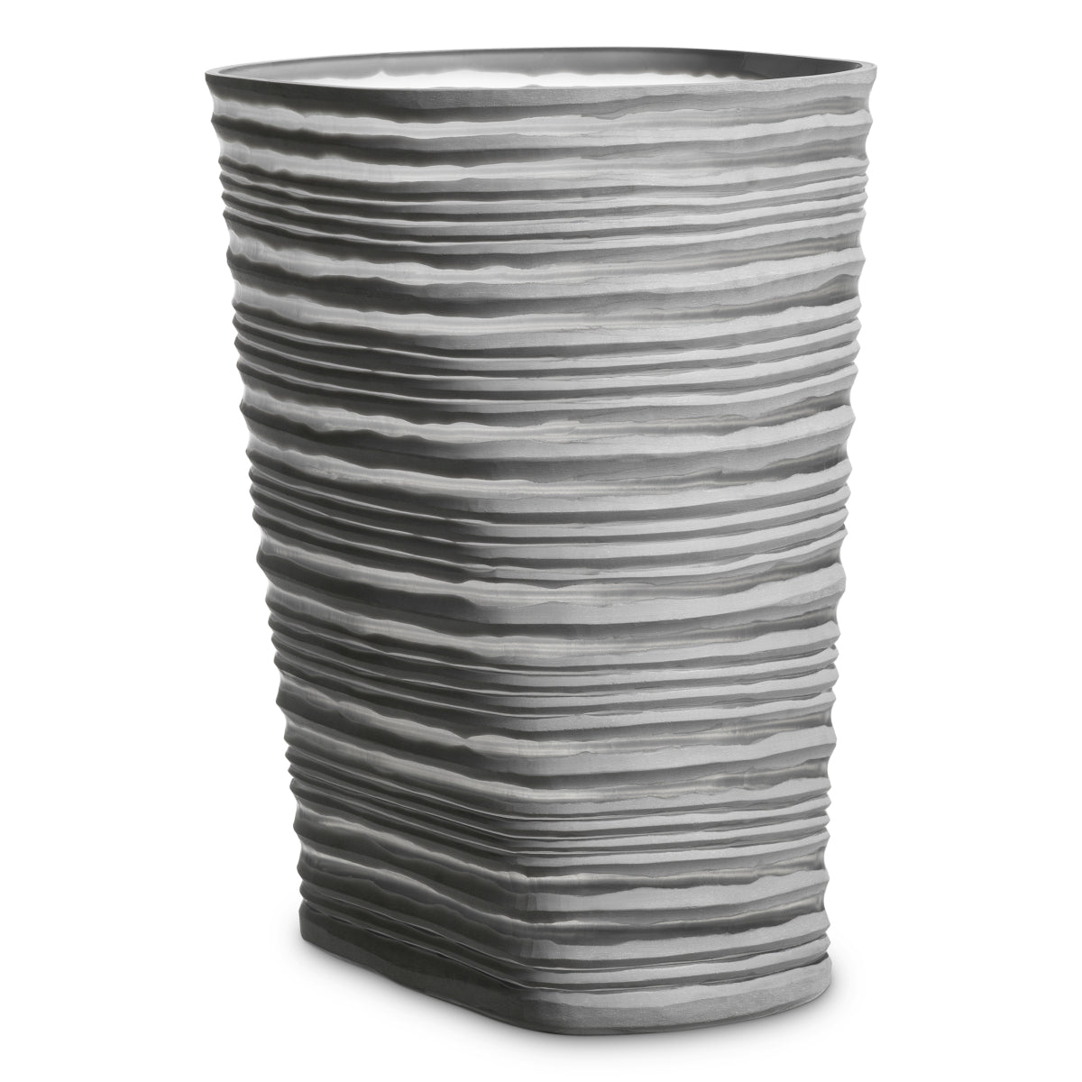 Gray Glass Vase Ashby | Cabothousefurniture.com