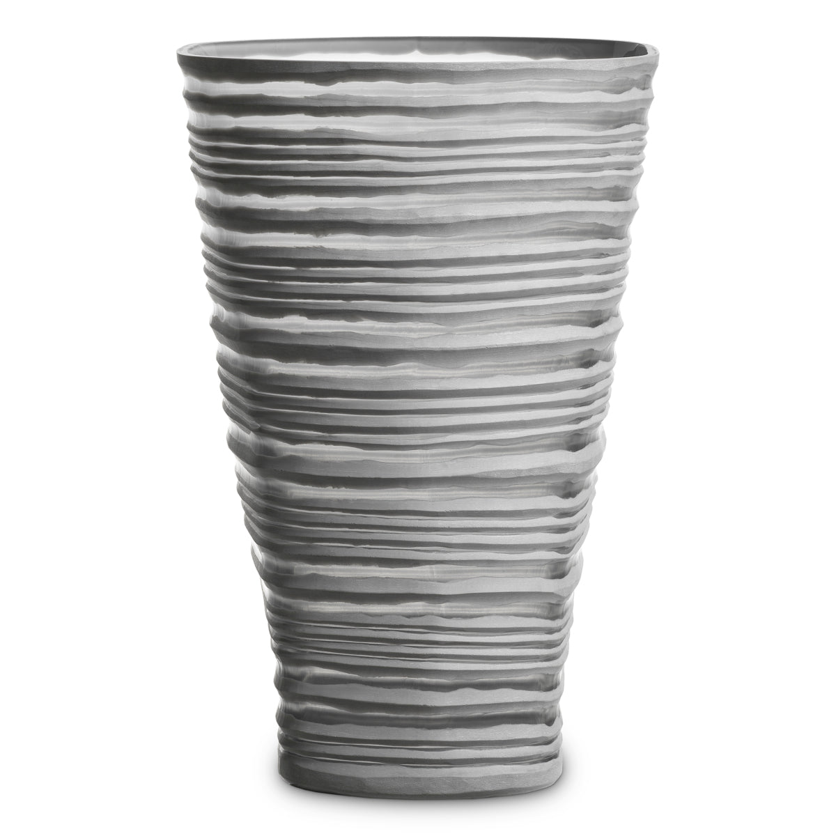 Gray Glass Vase Ashby | Cabothousefurniture.com