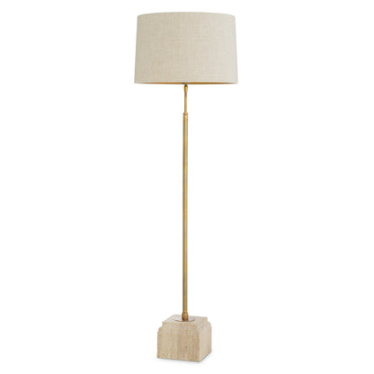 Gold Floor Lamp Rialta | Cabothousefurniture.com