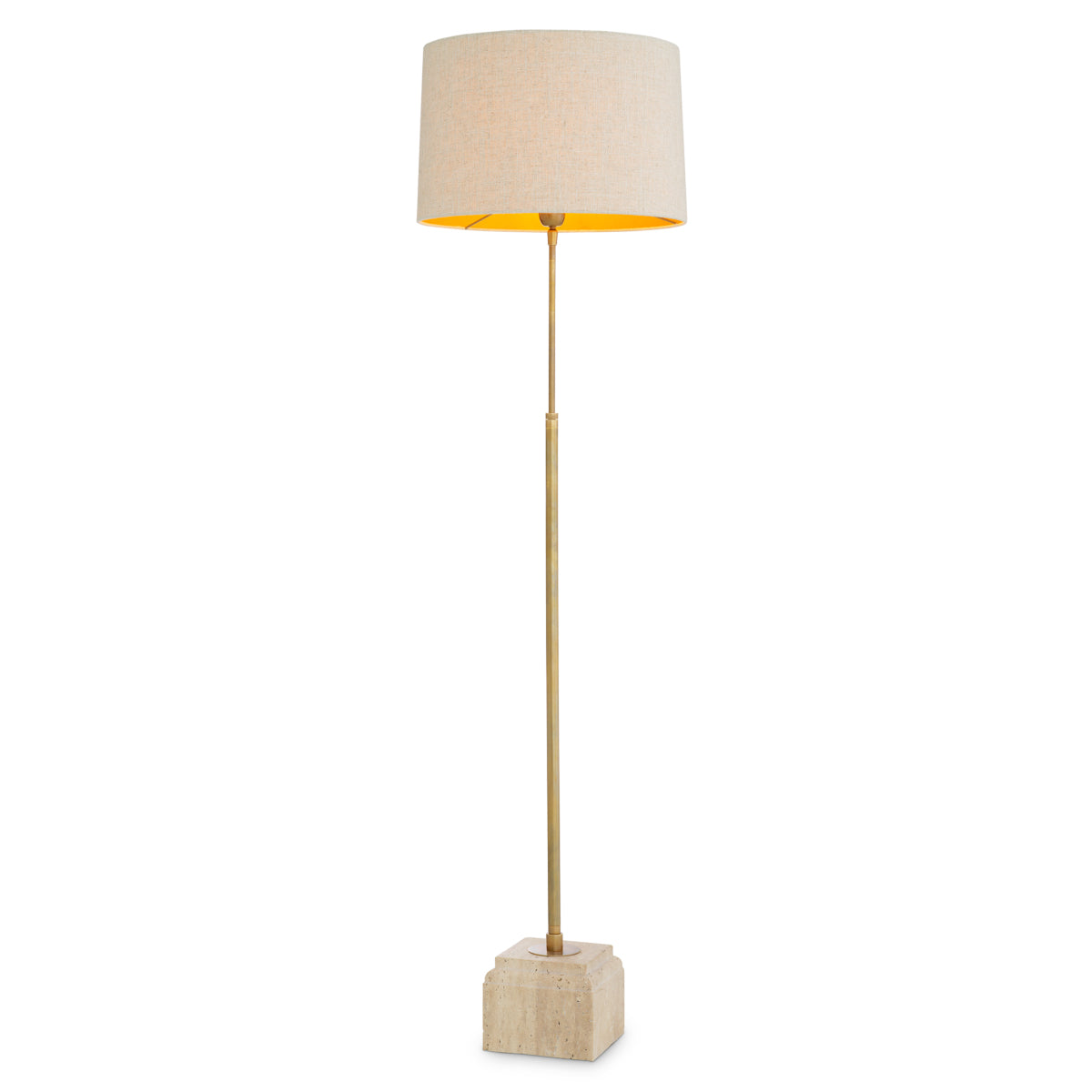 Gold Floor Lamp Rialta | Cabothousefurniture.com