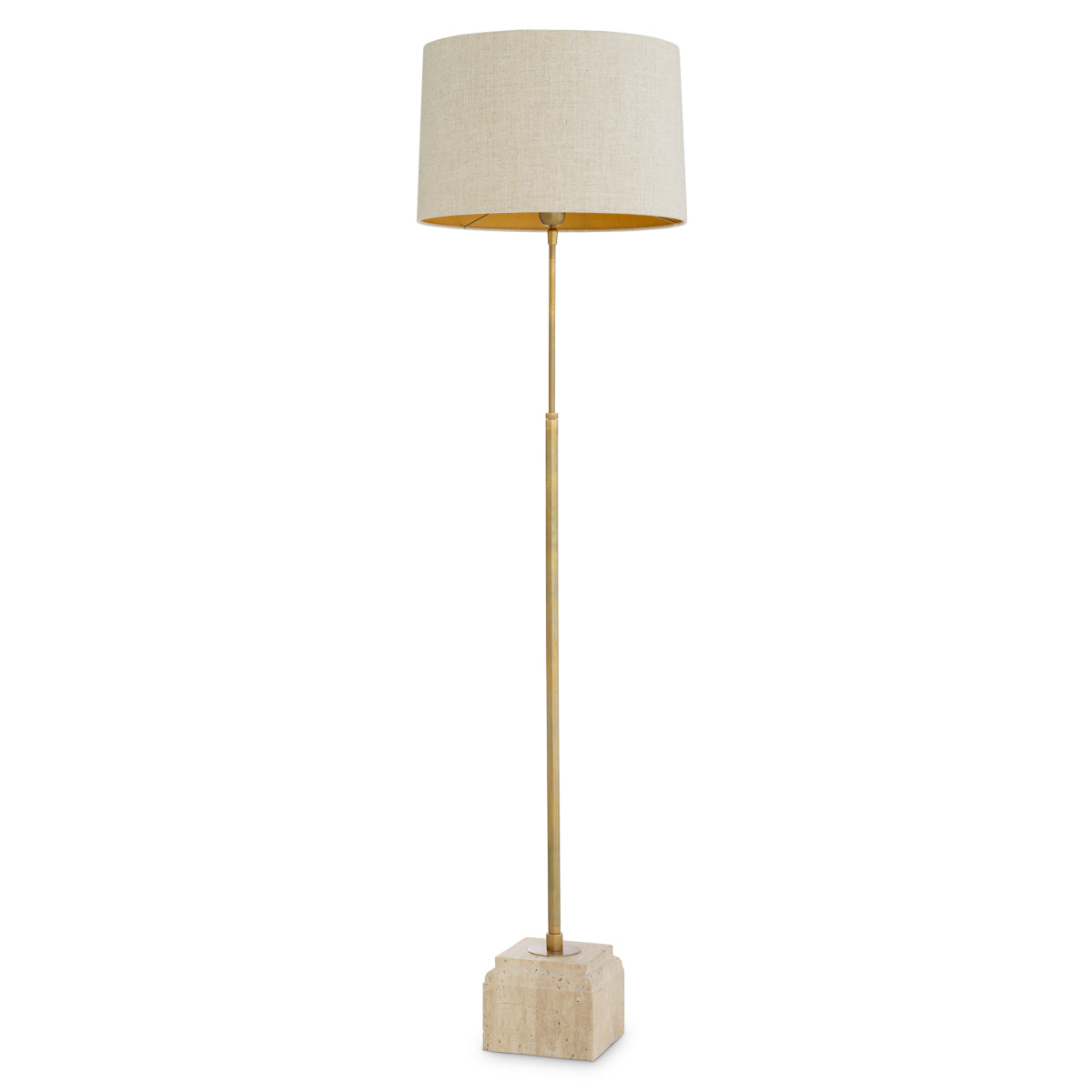 Gold Floor Lamp Rialta | Cabothousefurniture.com