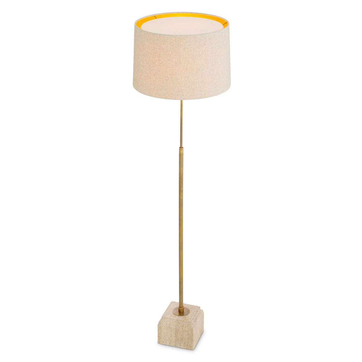 Gold Floor Lamp Rialta | Cabothousefurniture.com