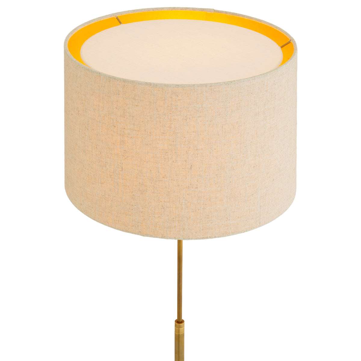 Gold Floor Lamp Rialta | Cabothousefurniture.com