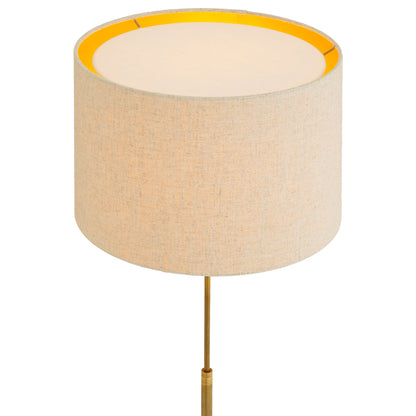 Gold Floor Lamp Rialta | Cabothousefurniture.com