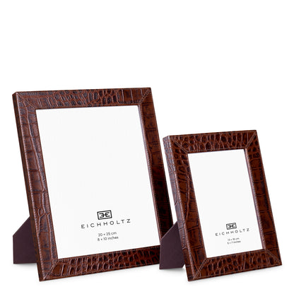 Leather Picture Frames (2) Scaleo | Cabothousefurniture.com
