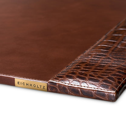 Leather Desk Blotter Scaleo | Cabothousefurniture.com