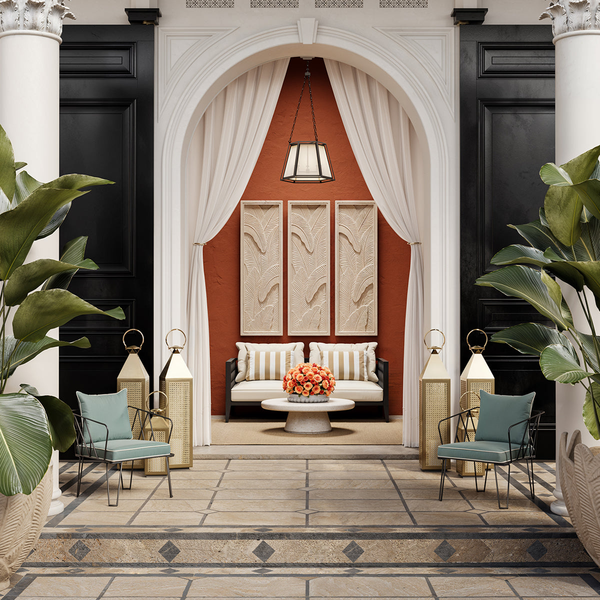 Rectangular Outdoor Cushion Florent