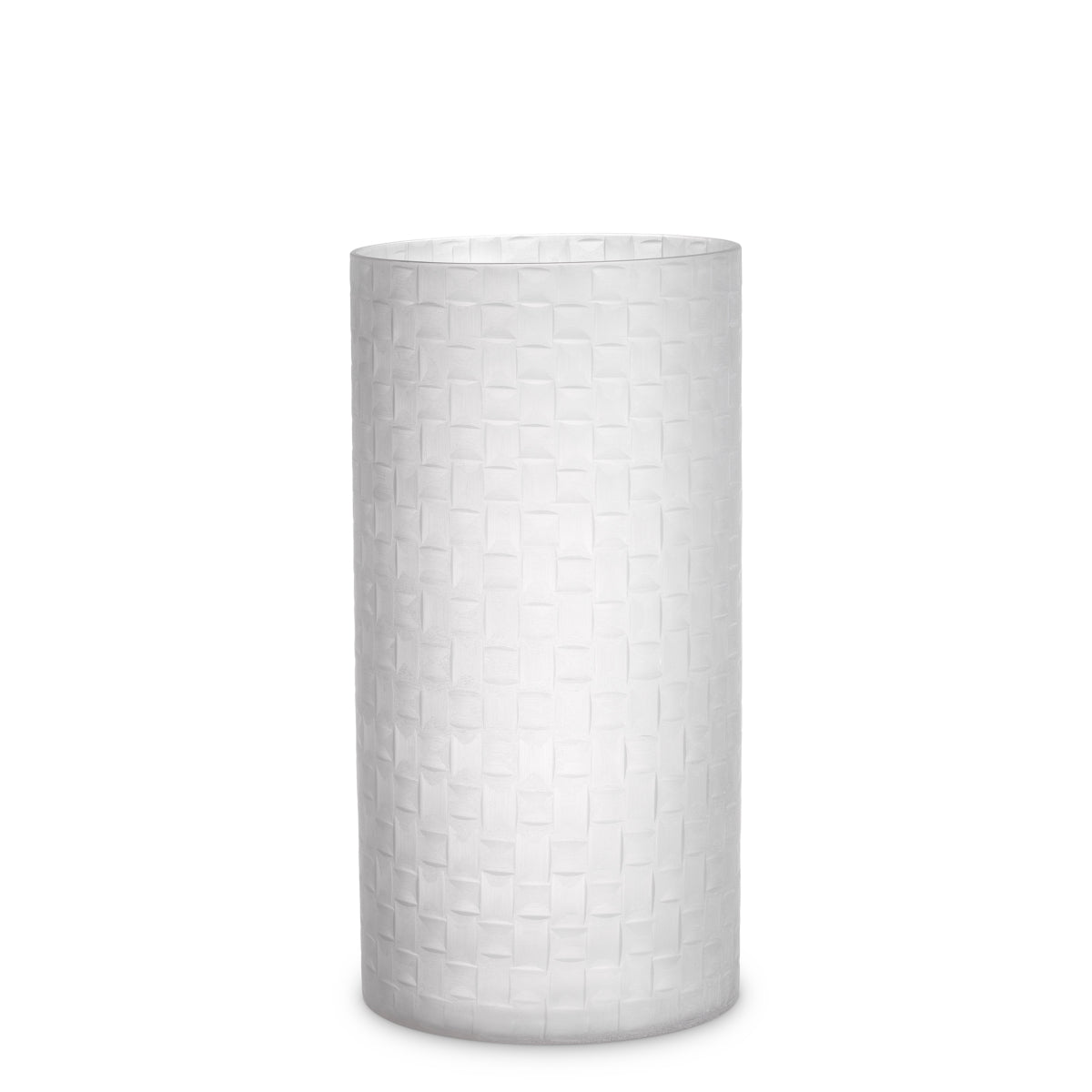Frosted Glass Vase Calista | Cabothousefurniture.com