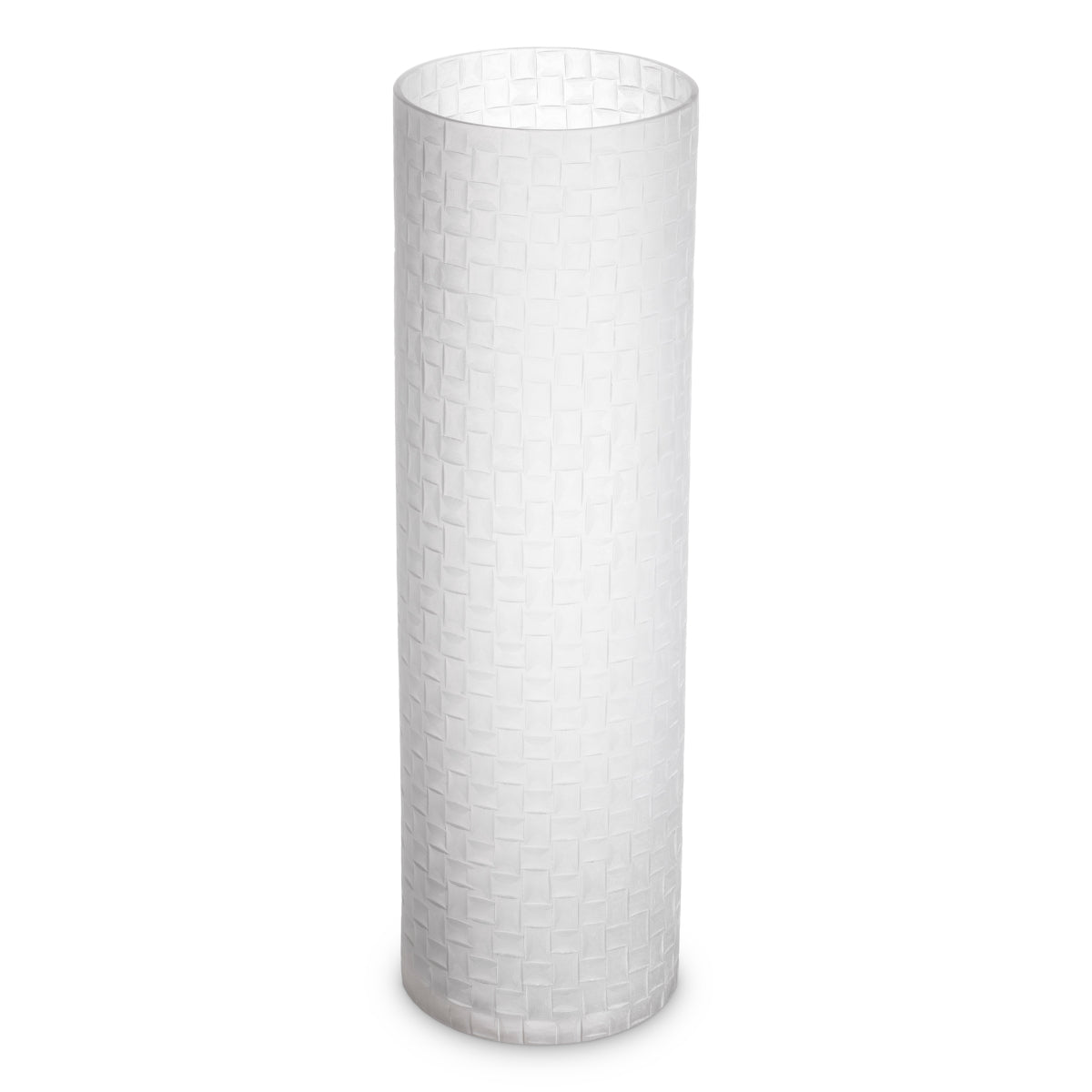 Frosted Glass Vase Calista | Cabothousefurniture.com