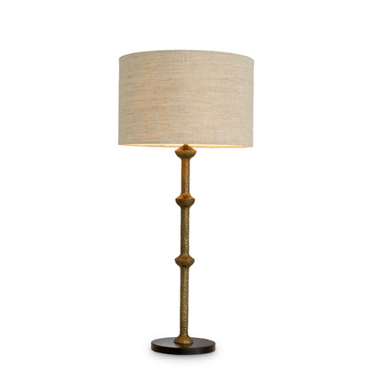Vintage Brass Table Lamp Lucente | Cabothousefurniture.com