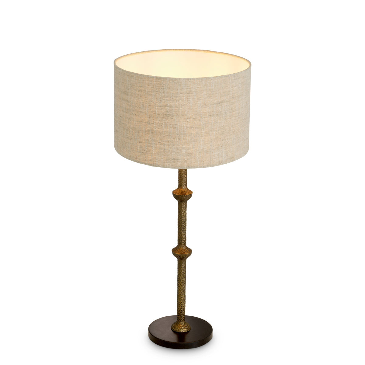 Vintage Brass Table Lamp Lucente | Cabothousefurniture.com
