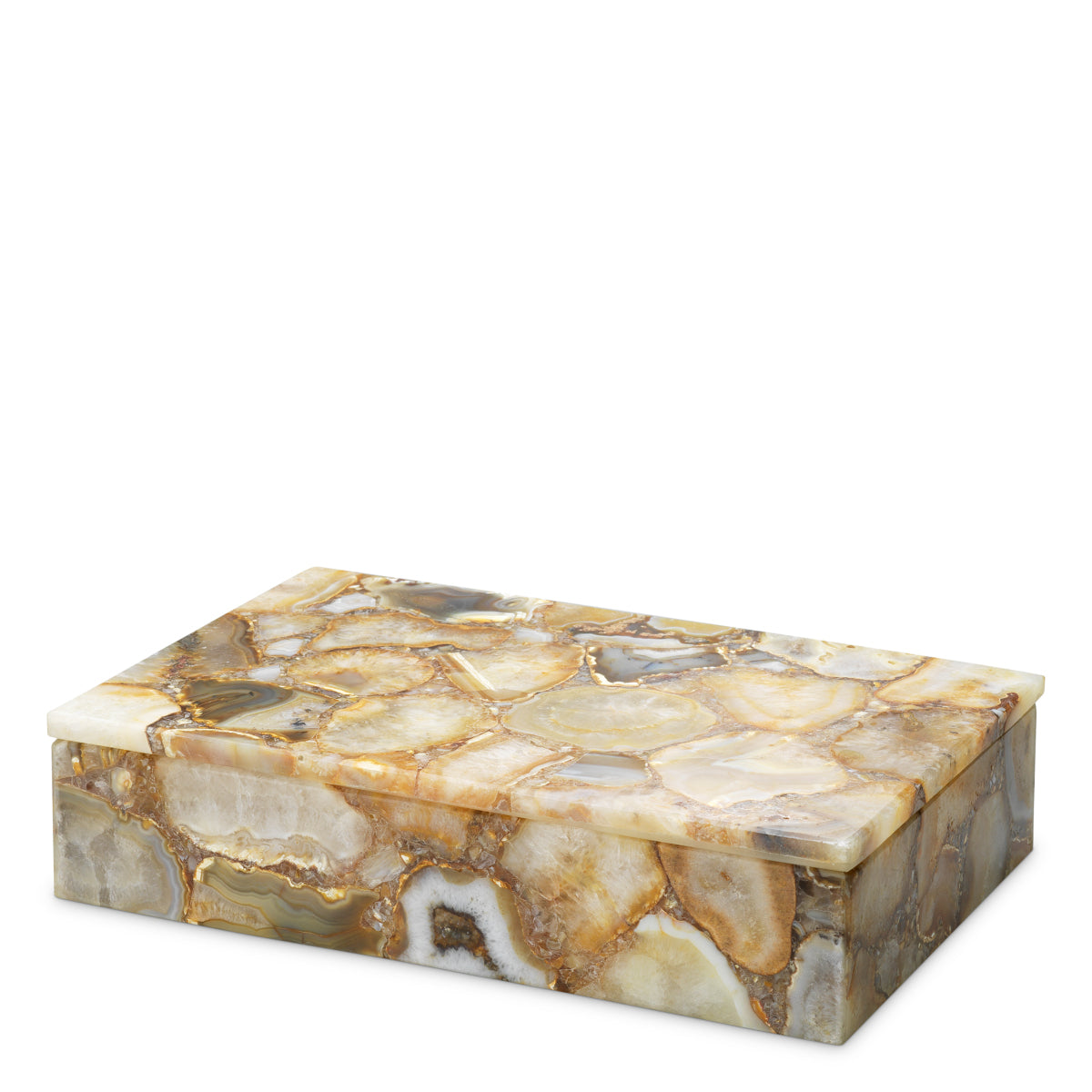 Agate Stone Box Chatterton | Cabothousefurniture.com