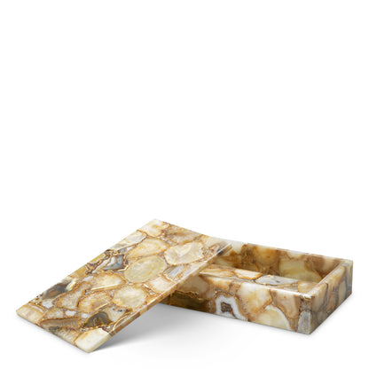 Agate Stone Box Chatterton | Cabothousefurniture.com