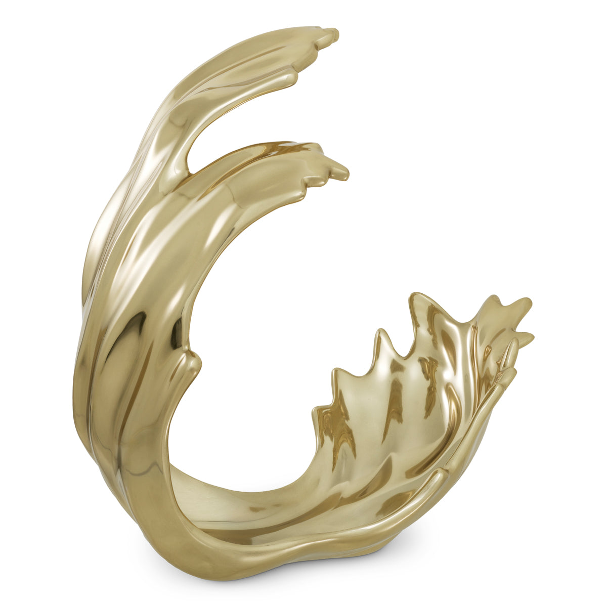 Golden Metal Object Langley | Cabothousefurniture.com