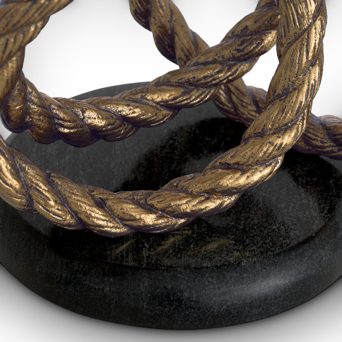 Antique Brass Decorative Object Corwyn