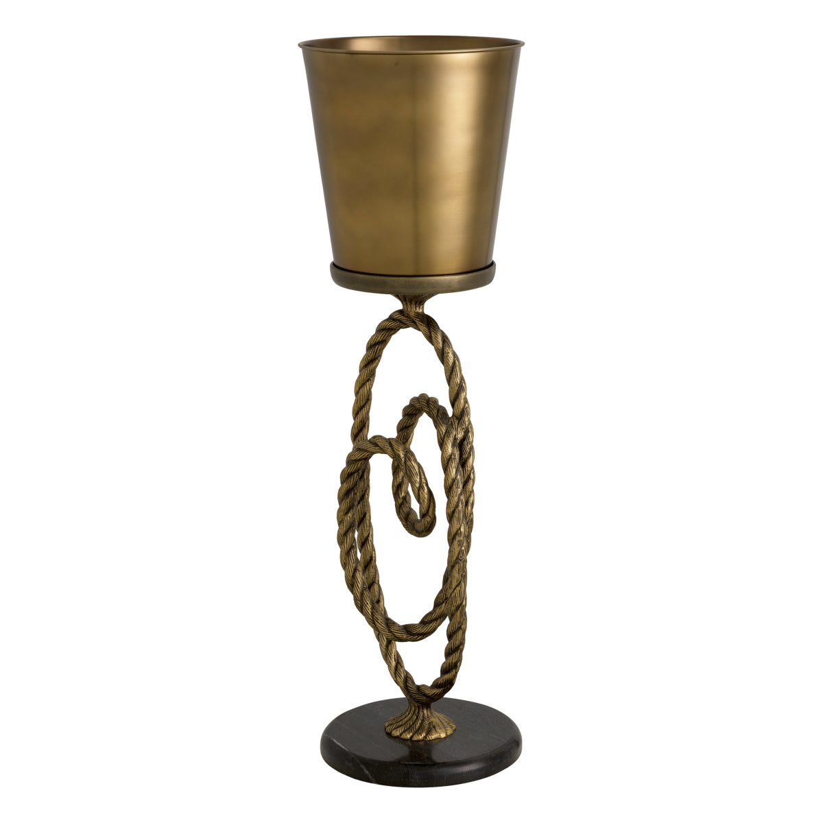 Gold-toned Wine Cooler Corwyn | Cabothousefurniture.com