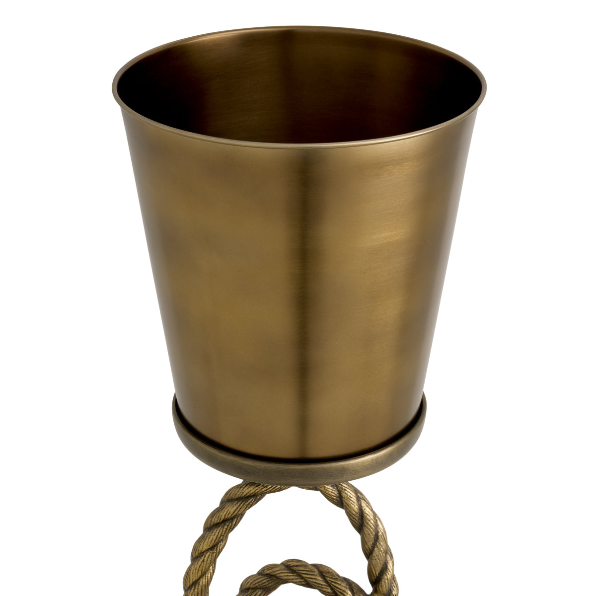 Gold-toned Wine Cooler Corwyn | Cabothousefurniture.com