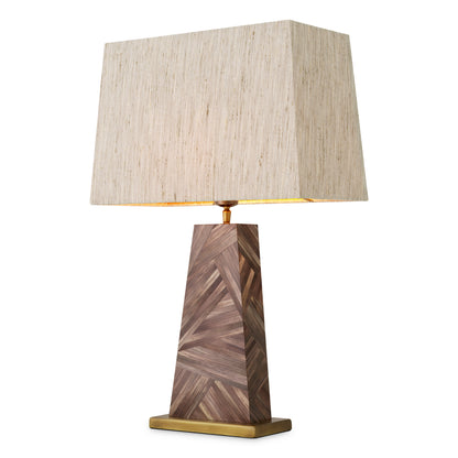 Brown Table Lamp Gaultier | Cabothousefurniture.com