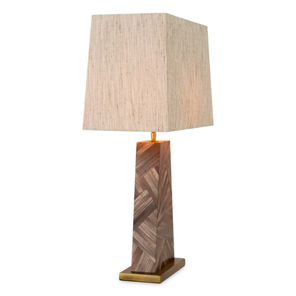 Brown Table Lamp Gaultier | Cabothousefurniture.com