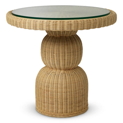 Natural Rattan Dining Table Tiago | Cabothousefurniture.com