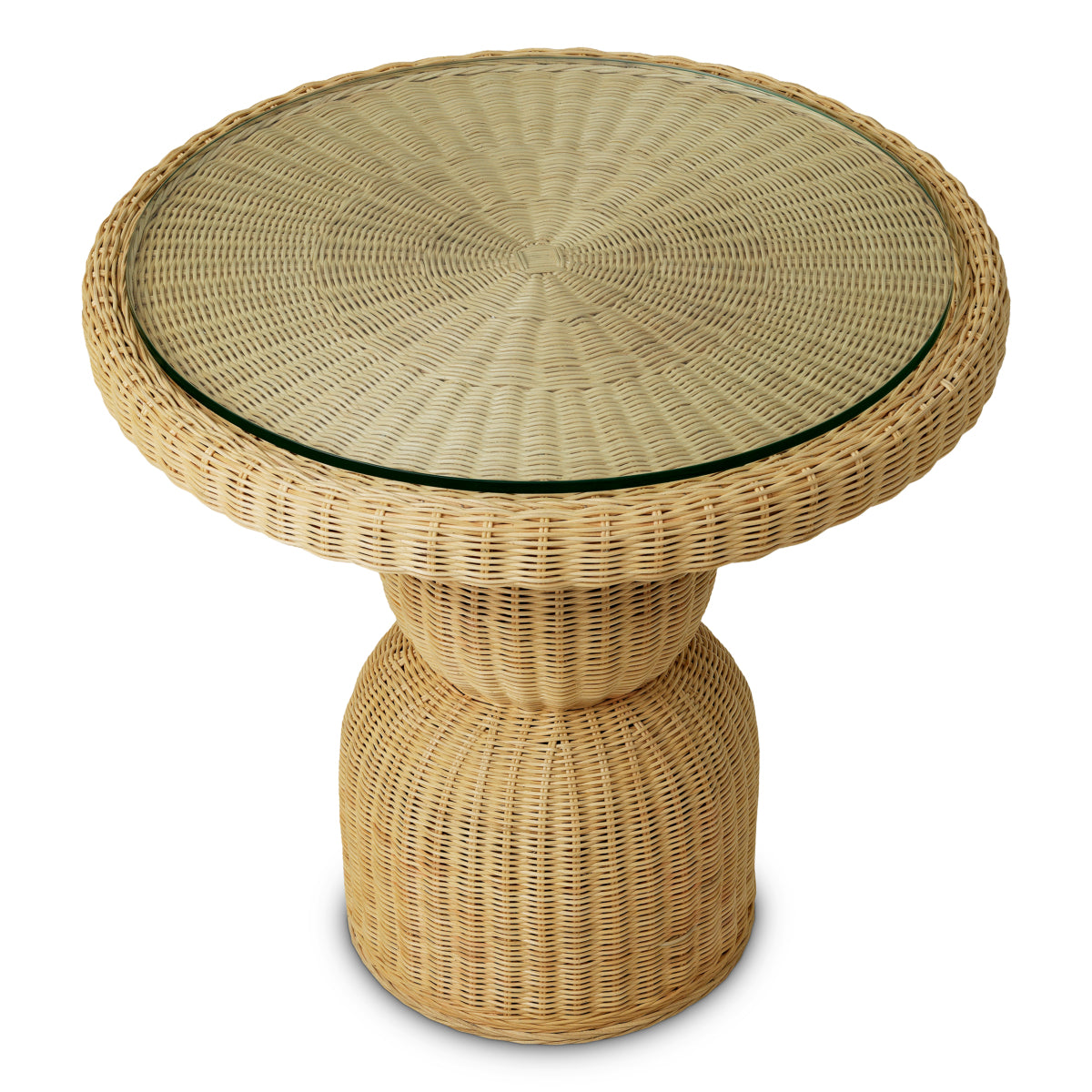 Natural Rattan Dining Table Tiago | Cabothousefurniture.com