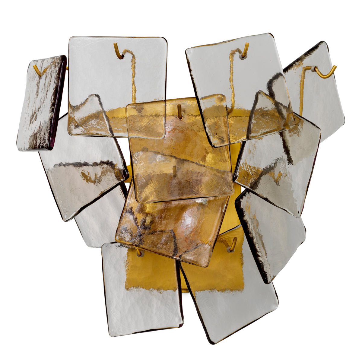 Smoked Glass Wall Lamp Biltmore