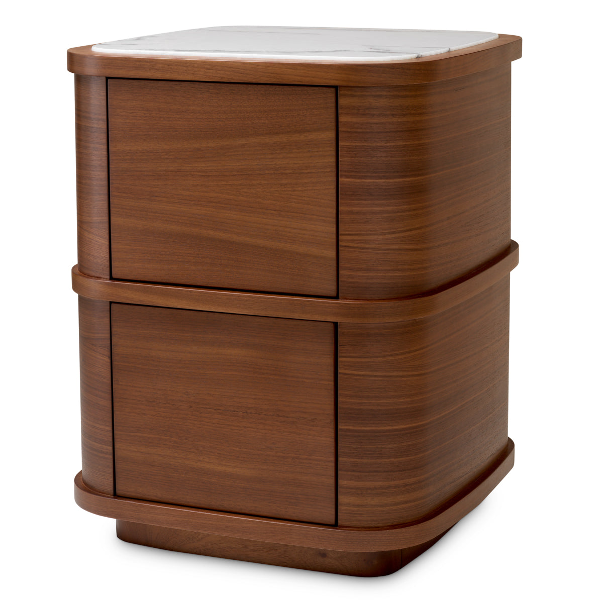 2-Drawer Oak Nightstand S Cabana | Cabothousefurniture.com