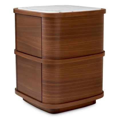 2-Drawer Oak Nightstand S Cabana | Cabothousefurniture.com