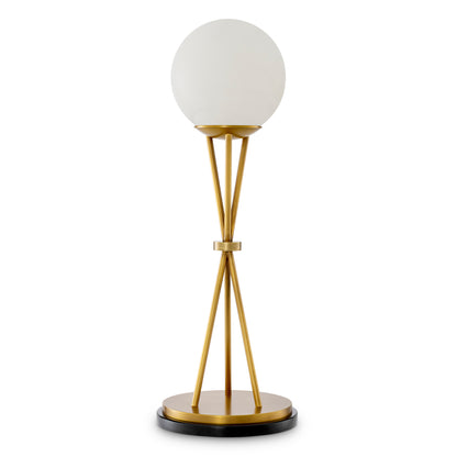 Gold Alabaster Table Lamp Izzy | Cabothousefurniture.com