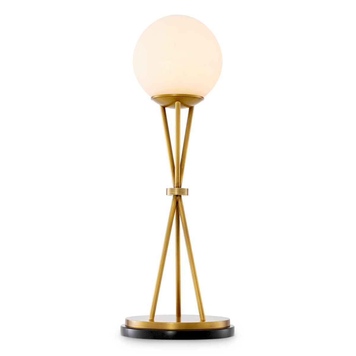 Gold Alabaster Table Lamp Izzy | Cabothousefurniture.com