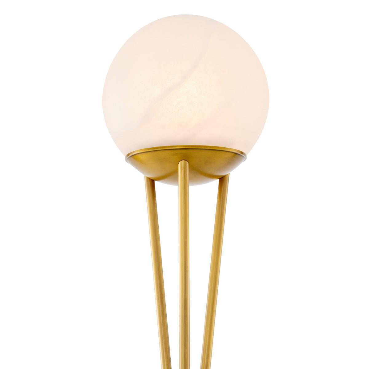 Gold Alabaster Floor Lamp Izzy | Cabothousefurniture.com