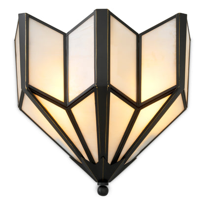 Bronze Fan Wall Lamp Victory | Cabothousefurniture.com