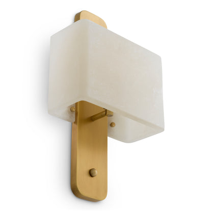 Gold Alabaster Wall Lamp Melbourne | Cabothousefurniture.com